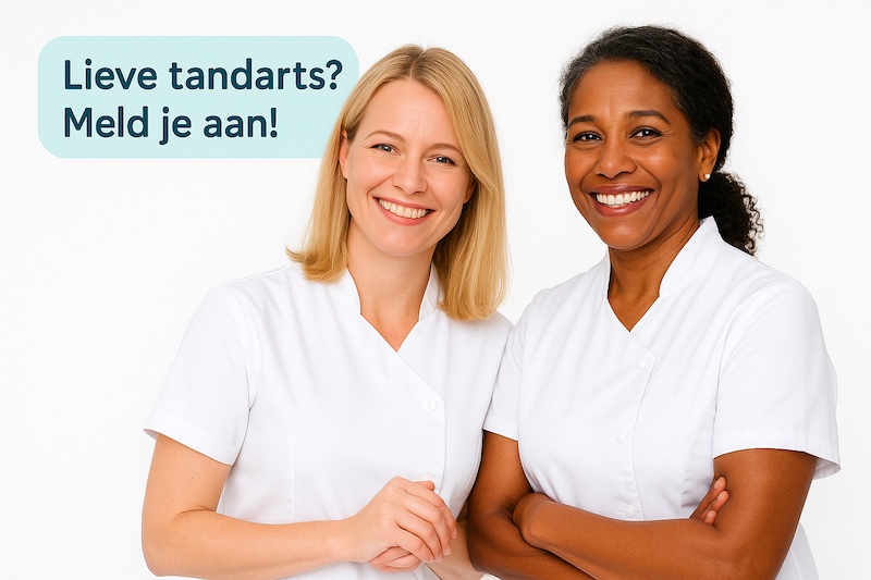 lieve tandarts? Meld je ook aan