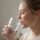 gewoon een glas water voor sterk gebit