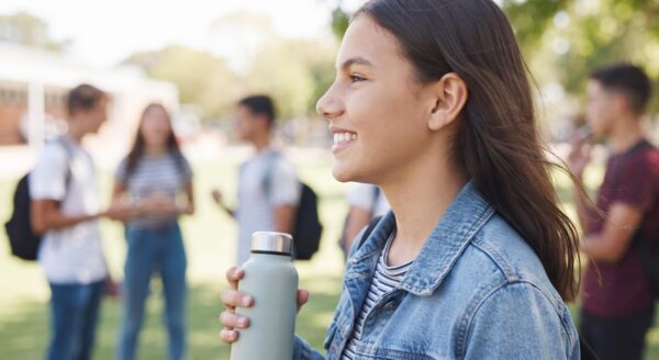 drink water in plaats van vapen